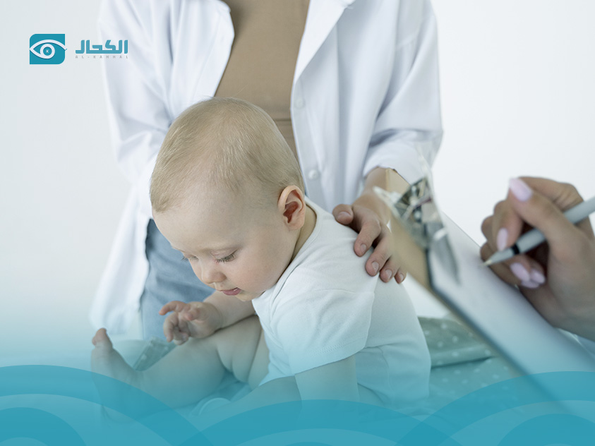 فحص قاع العين للاطفال الرضع