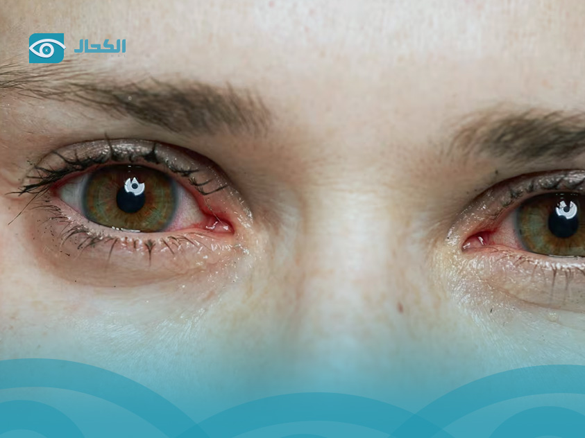أعراض التهاب العين