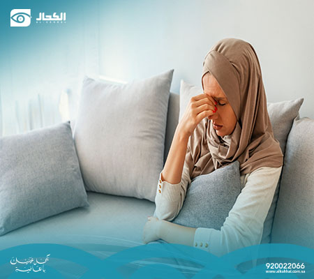 أسباب صداع الرأس مع العين